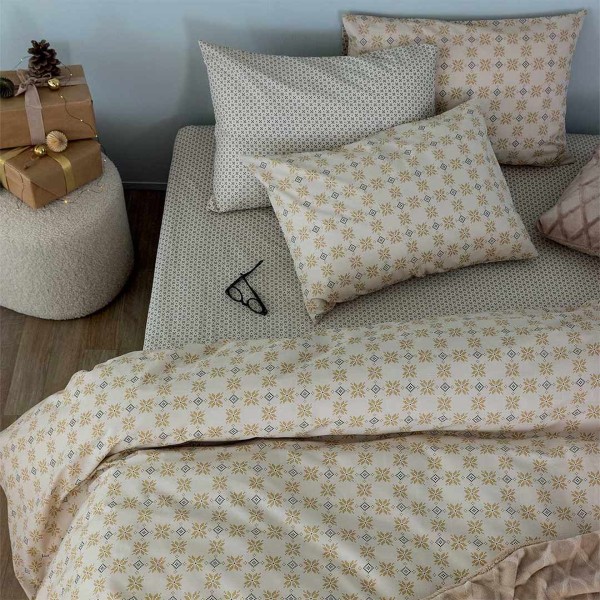 Σετ σεντόνια ημίδιπλα 170x260 Palamaiki FASHION LIFE FL6254