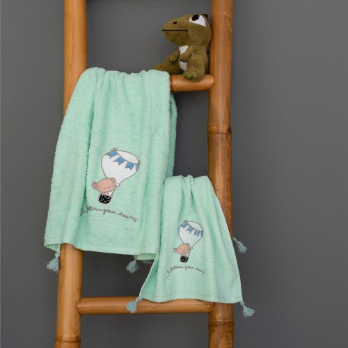 Πετσέτες σετ 2 τμχ Palamaiki Journey boy