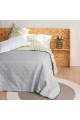Κουβερλί Υπέρδιπλο (Σετ) Palamaiki Morgan Grey 220x240