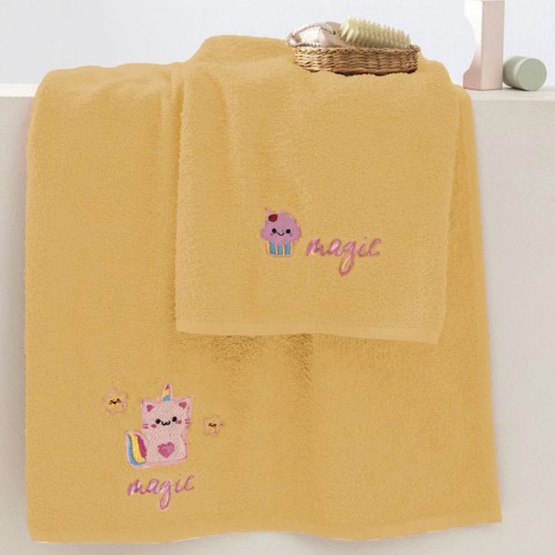 Πετσέτες σετ 2 τμχ Palamaiki Unicat